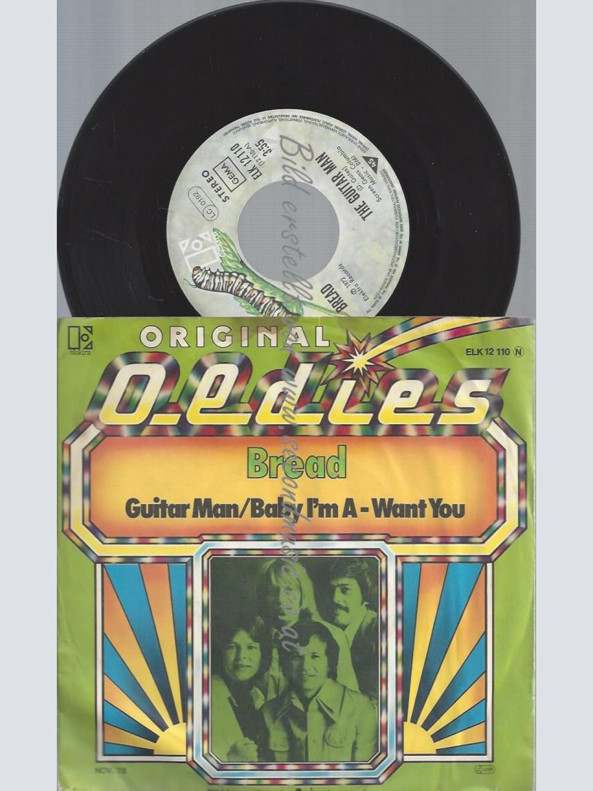 7" THE BREAD GUITAR MAN