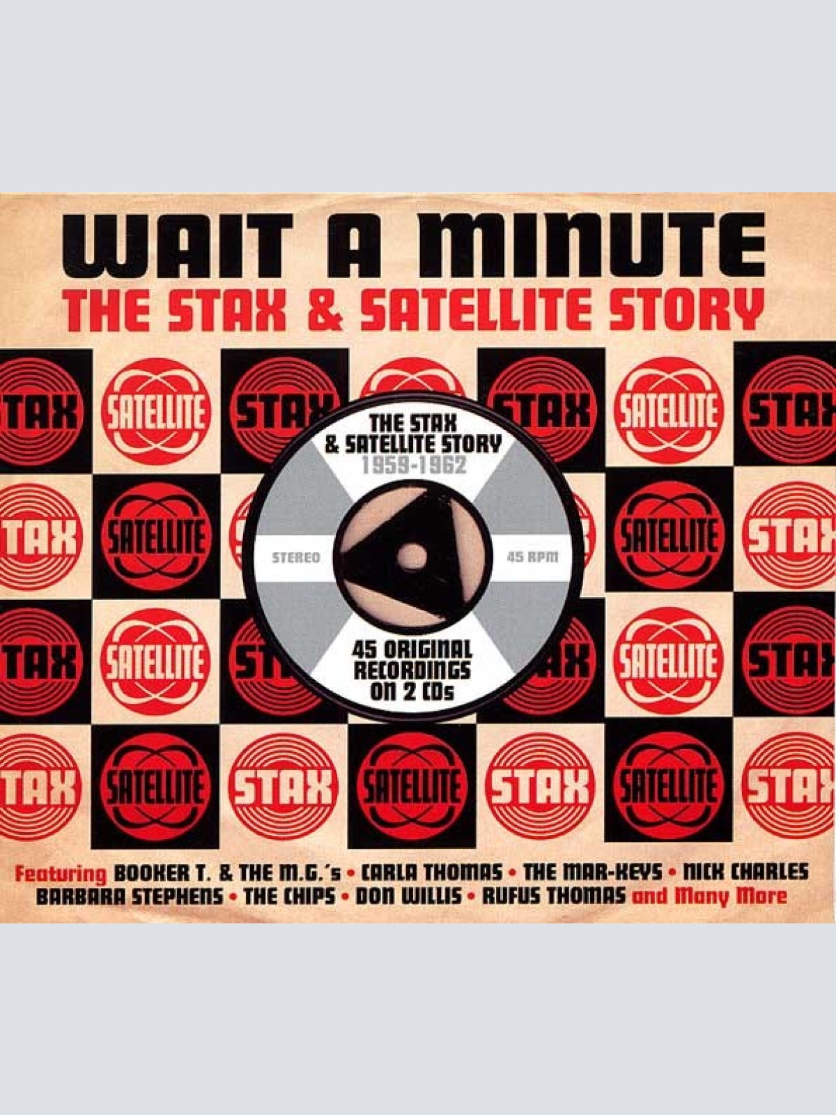 2xCD, Comp, Dig Various - Wait A Minute - The Stax & Satellite Story