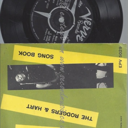 7" EP /ELLA FITZGERALD SINGS THE RODGERS & HART  SONGBOOK VOL 3