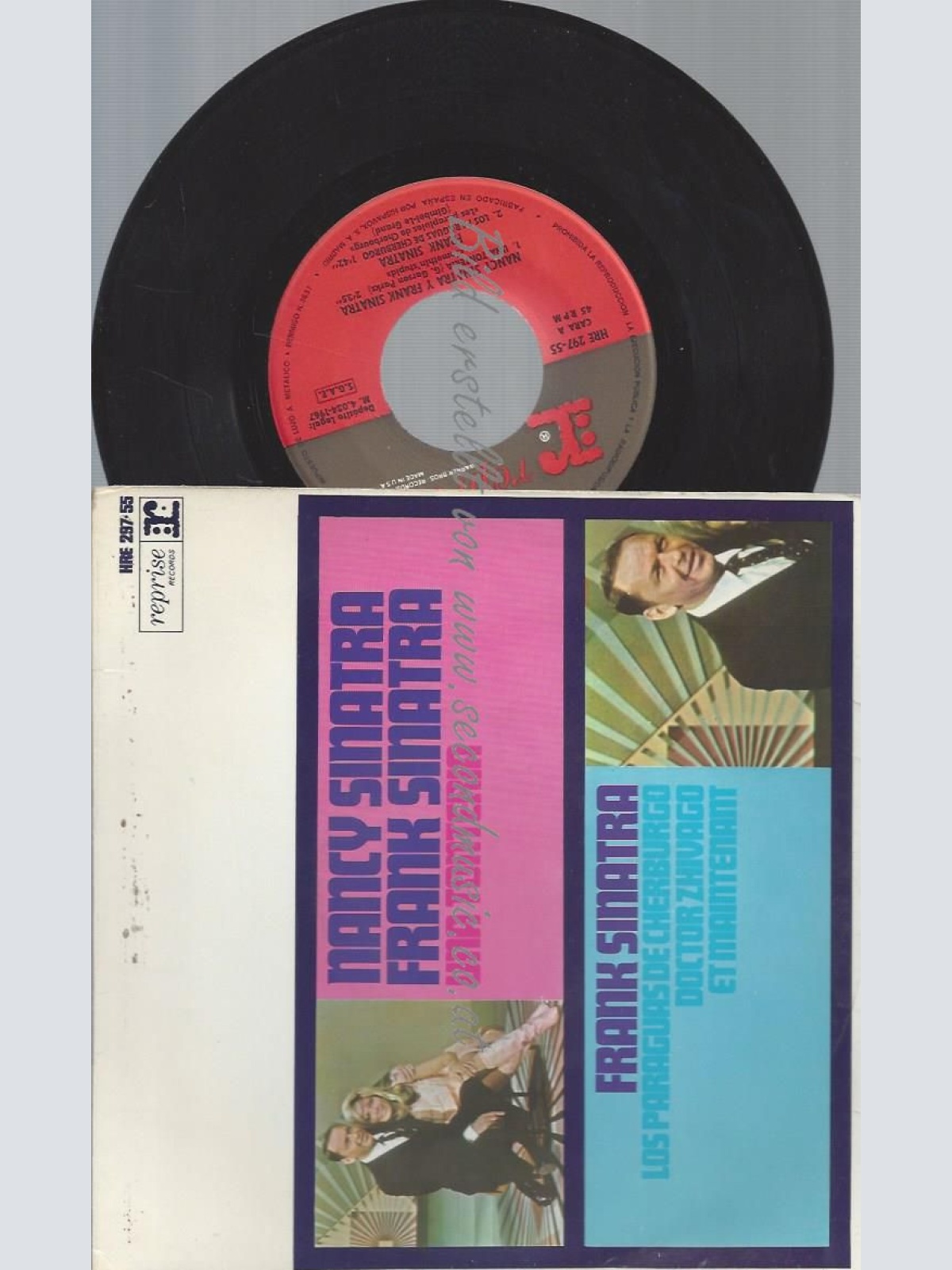 7" EP // FRANK SINATRA NANCY SINATRA UNA TONTERIA