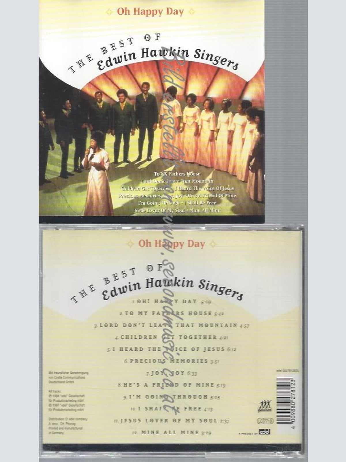 CD--EDWIN HAWKINS--OH HAPPY DAY - THE BEST OF