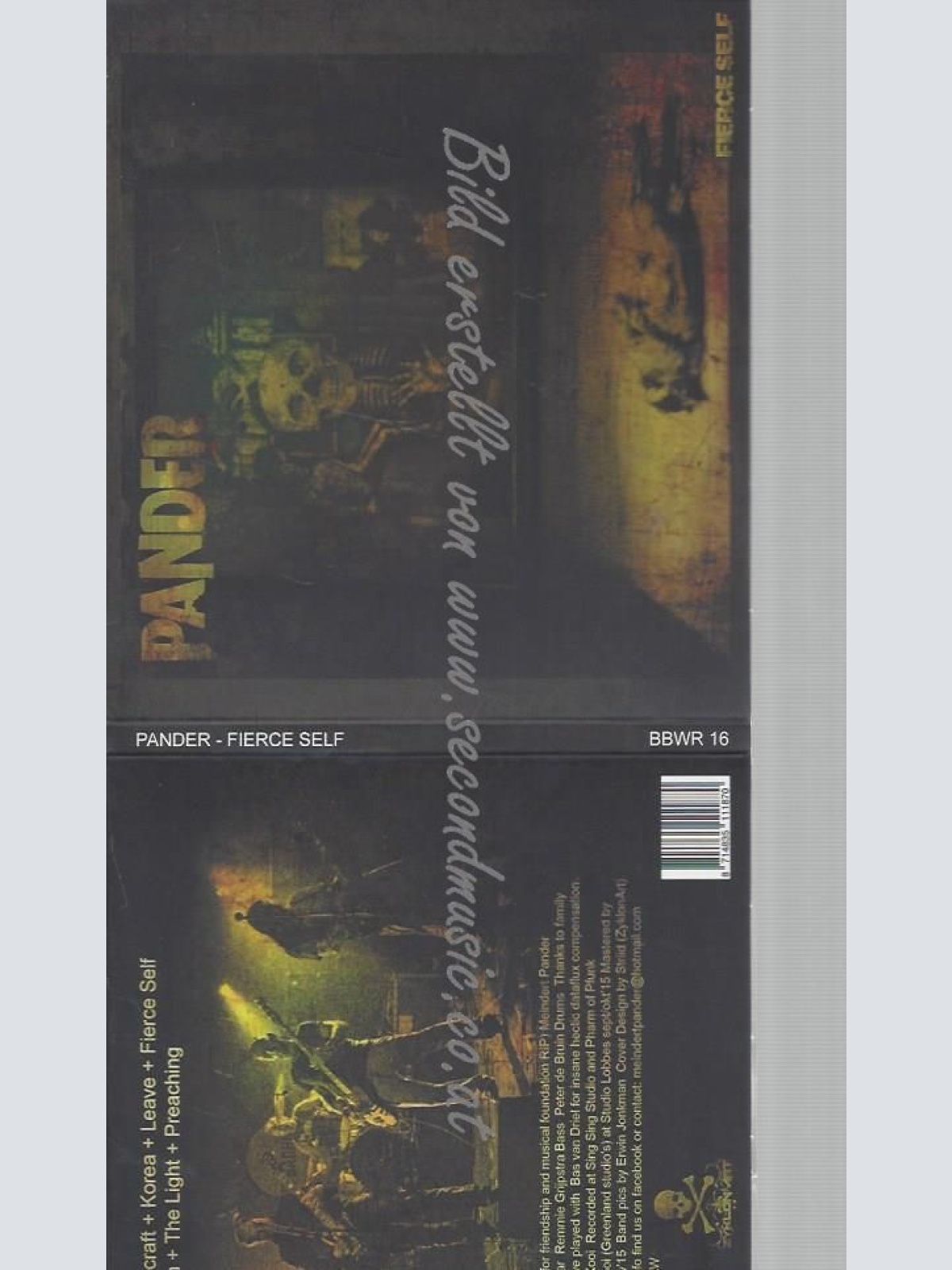 CD--PANDER--FIERCE SELF | IMPORT