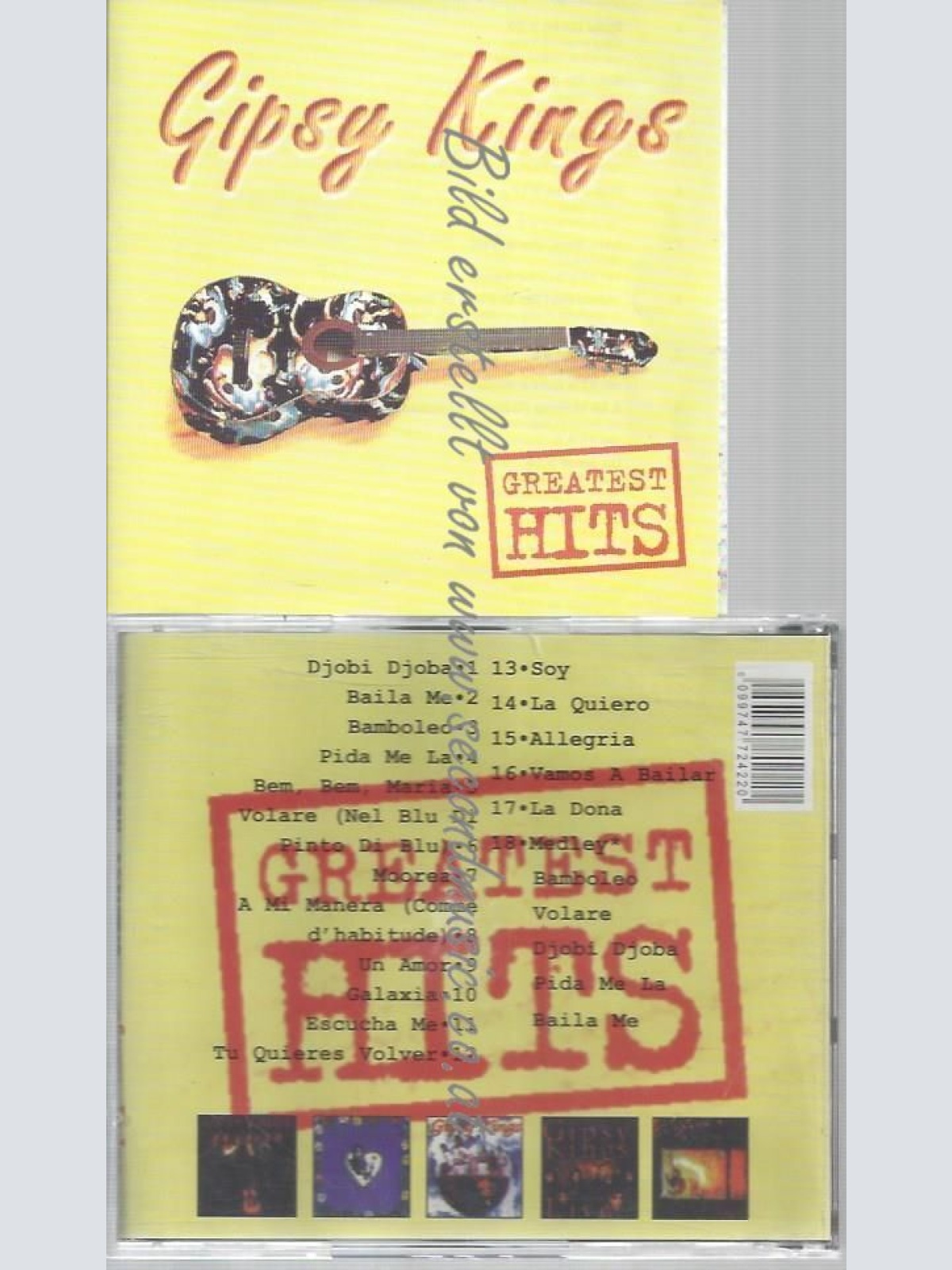 CD--GIPSY KINGS--GREATEST HITS