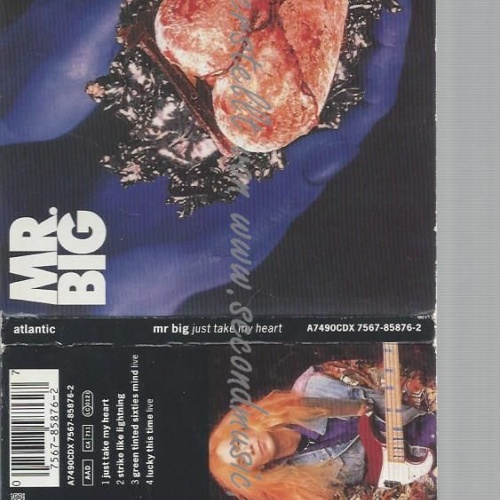 CD--MR. BIG--JUST TAKE MY HEART -DIGI-MAXI