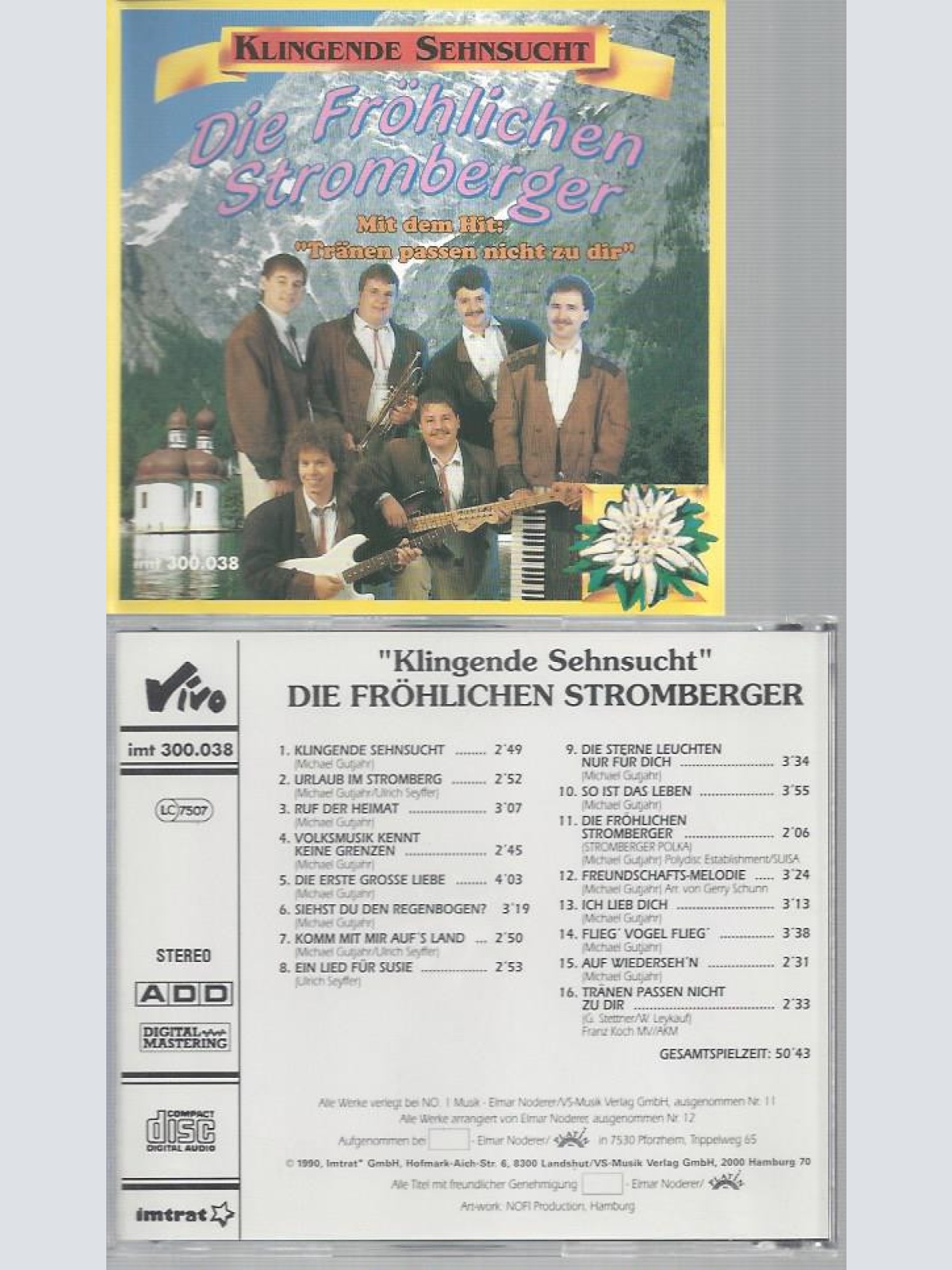 CD-DIE FRÖHLICHEN STROMBERGER KLINGENDE SEHNSUCHT