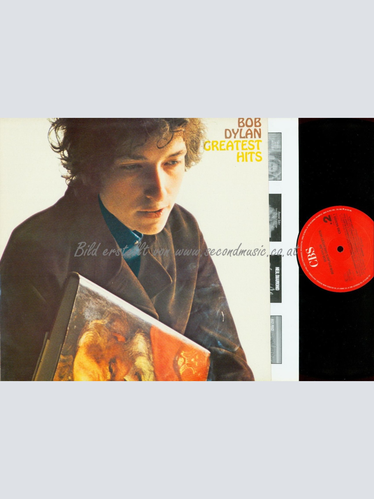 LP--BOB DYLAN GREATEST HITS // CBS 4630881