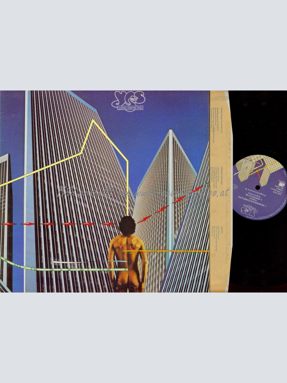 LP--YES - GOING FOR THE ONE // TRI FOLD COVER  // OIS