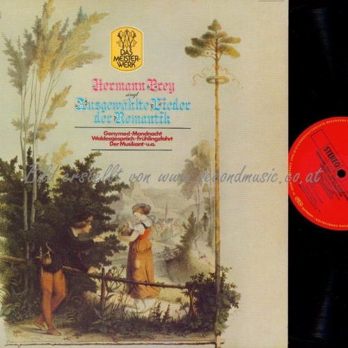 LP- Hermann Prey – Singt Ausgewählte Lieder Der Romantik