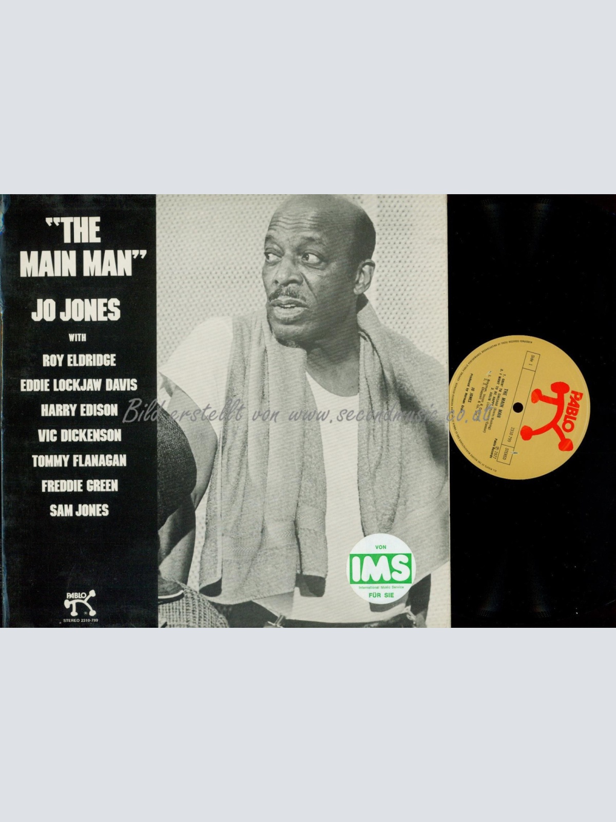 LP-  Jo Jones  The Main Man  // PABLO DELUXE 2310799