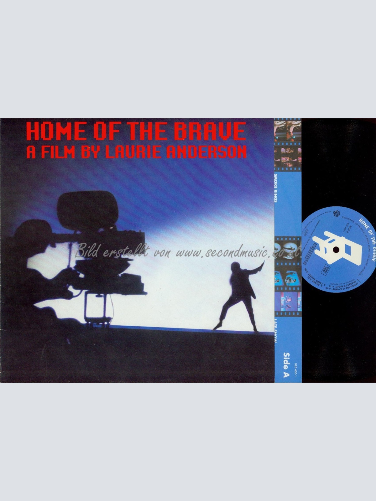 LP--Laurie Anderson  Home Of The Brave // OIS