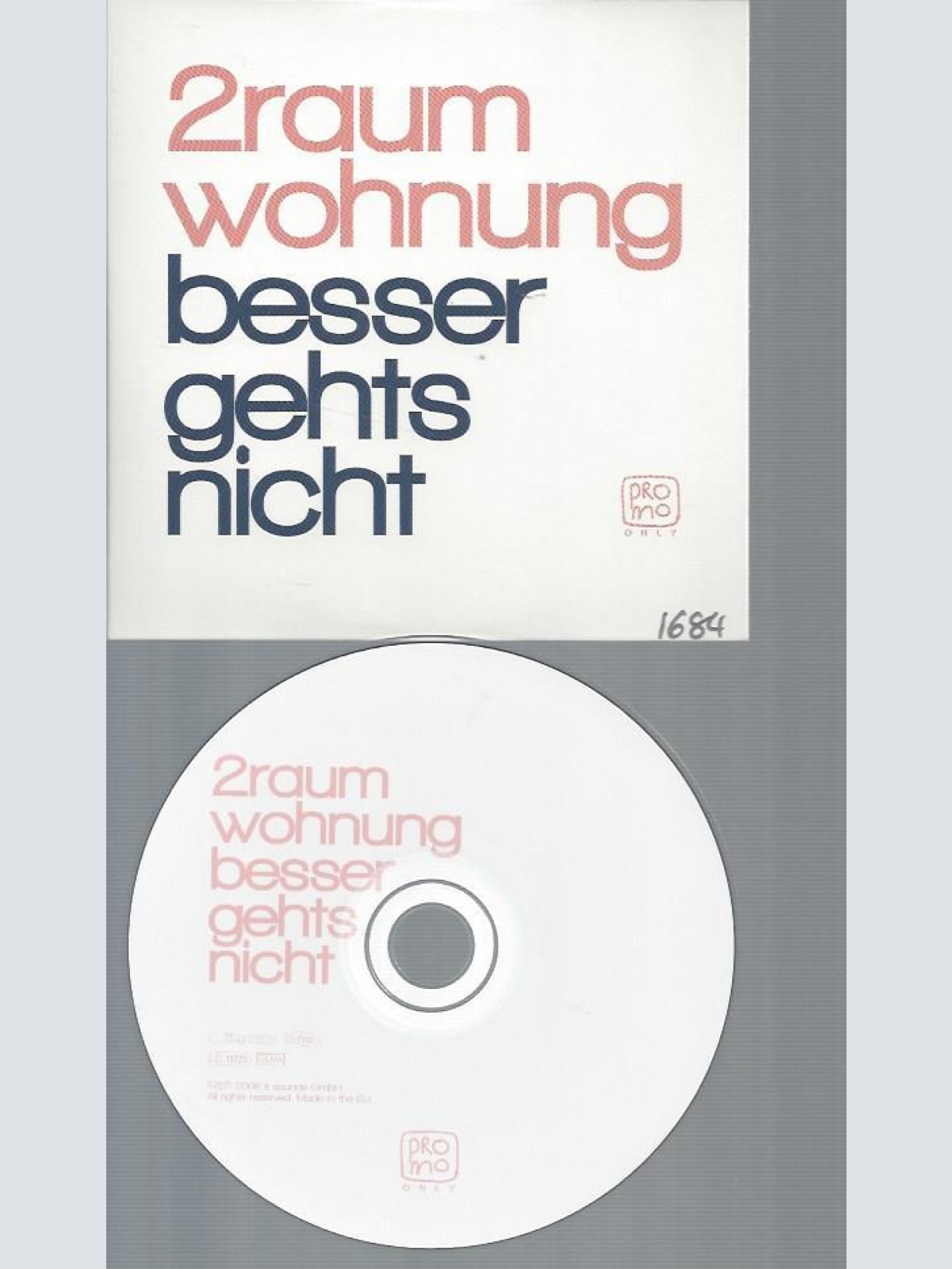 CD--2RAUMWOHNUNG BESSER GEHTS NICHT // PROMO