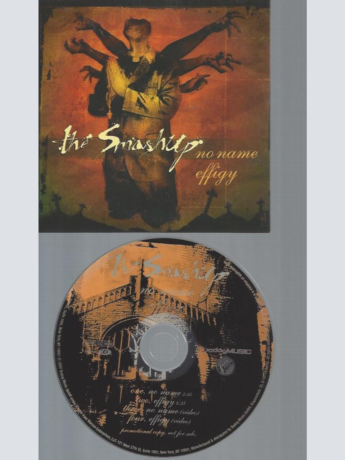 CD--THE SMASHUP NO NAME // PROMO