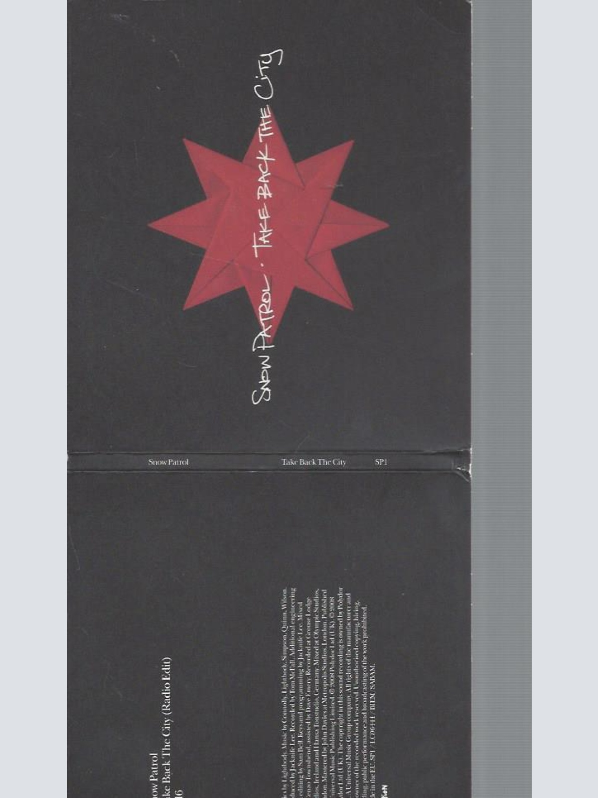 CD-SNOW PATROL TAKE BACK THE CITY// PROMO