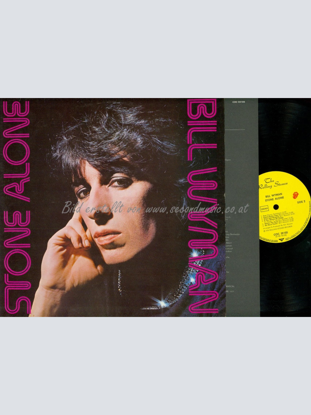LP--BILL WYMAN STONE STONE //OIS // COC59105  GERMANY