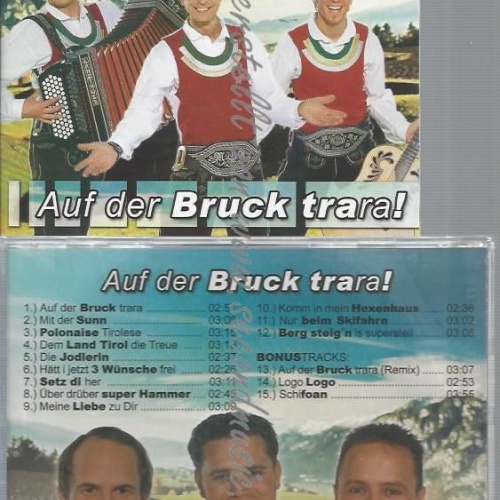 CD--DIE JUNGEN ZILLERTALER--AUF DER BRUCK TRARA -+ BONUSTRACKS