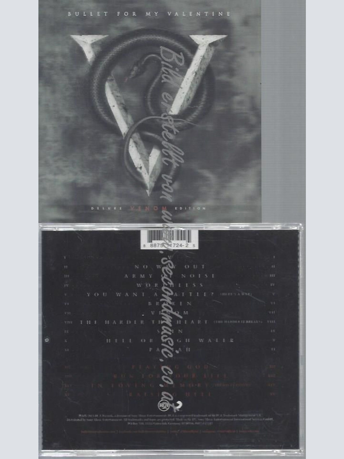 CD--BULLET FOR MY VALENTIME--VENOM --DELUXE EDITION