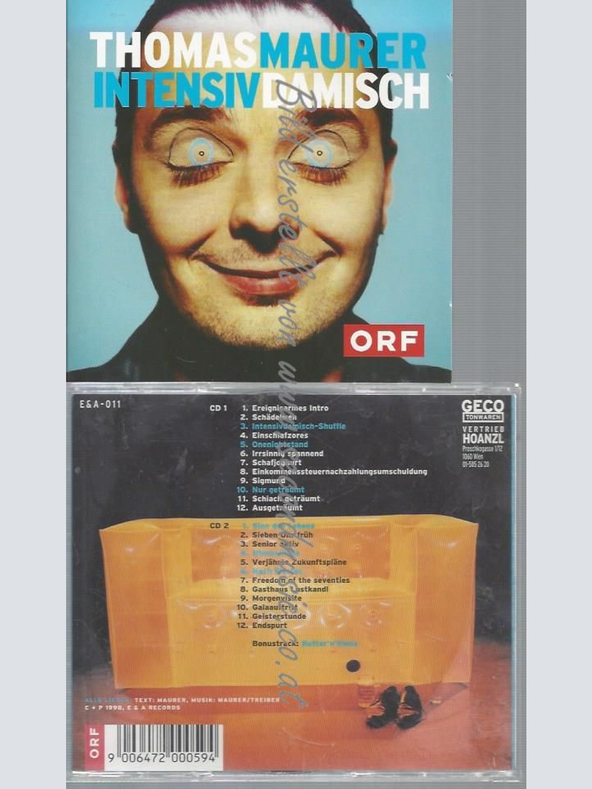 CD--MAURER,THOMAS UND THOMAS--INTENSIVDAMISCH | DOPPEL-CD