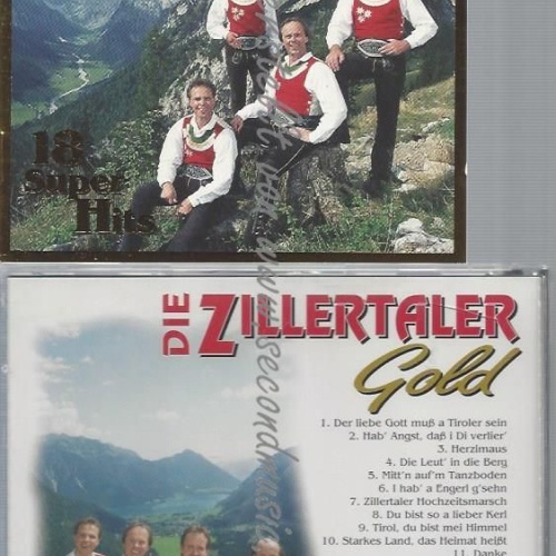 CD--DIE ZILLERTALER--GOLD