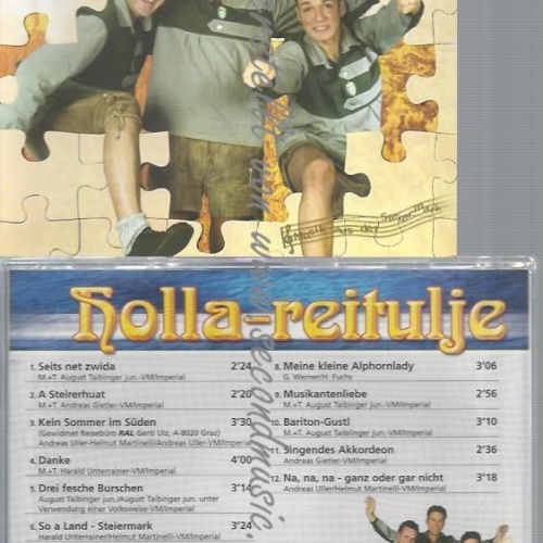 CD--HOLLA-REITULJE--GANZ ODER GAR NICHT