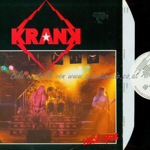 LP--KRANK HIDEOUS // OIS // METAL BLADE 1986