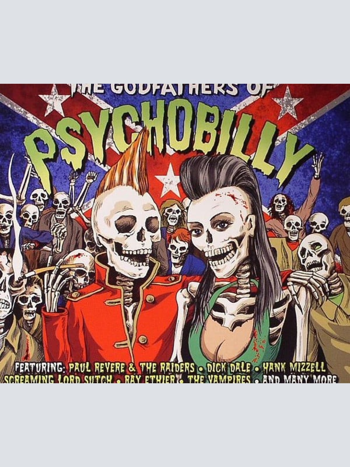 2xCD, Comp Various - The Godfathers Of Psychobilly