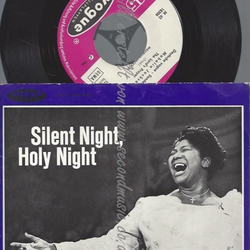 7"MAHALIA JACKSON SILENT NIGHT HOLY NIGHT
