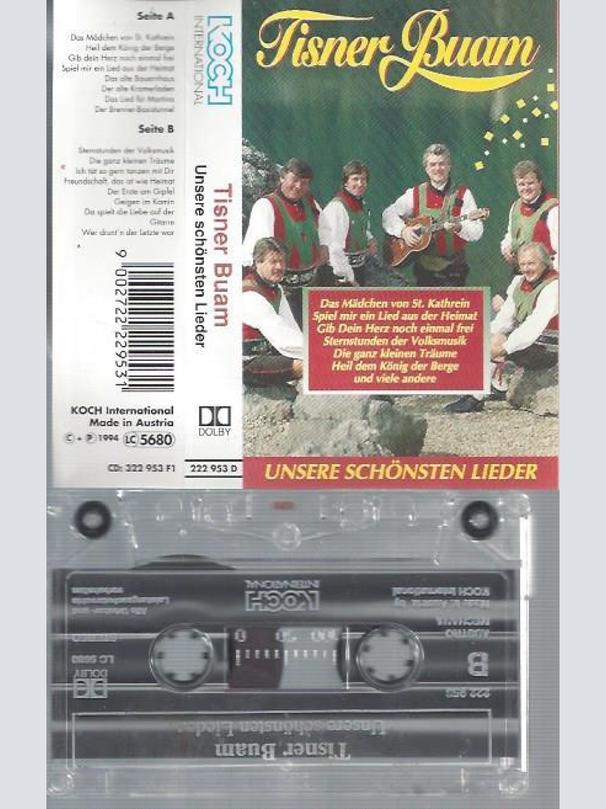 MC--TISNER BUAM UNSERE SCHÖNSTEN LIEDER