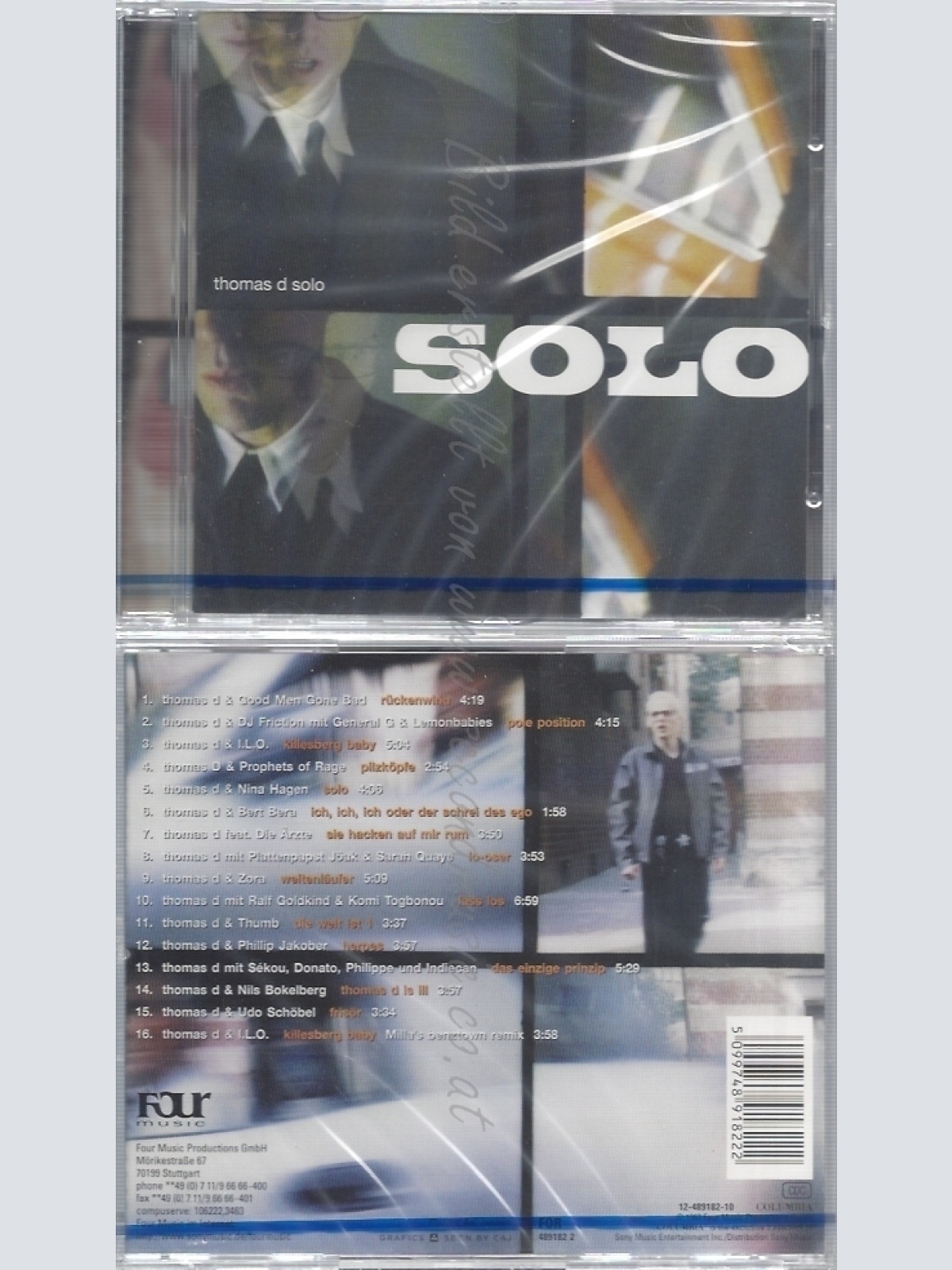 CD--NM-SEALED-THOMAS D -1997- -- SOLO
