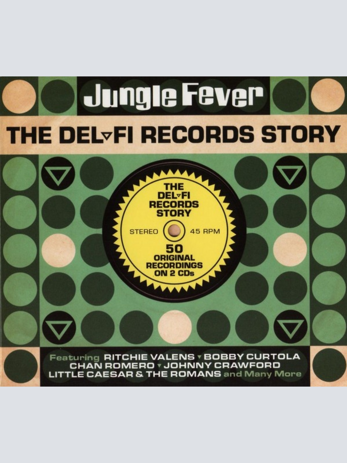 2xCD, Comp Various - Jungle Fever, The Del-fi Records Story
