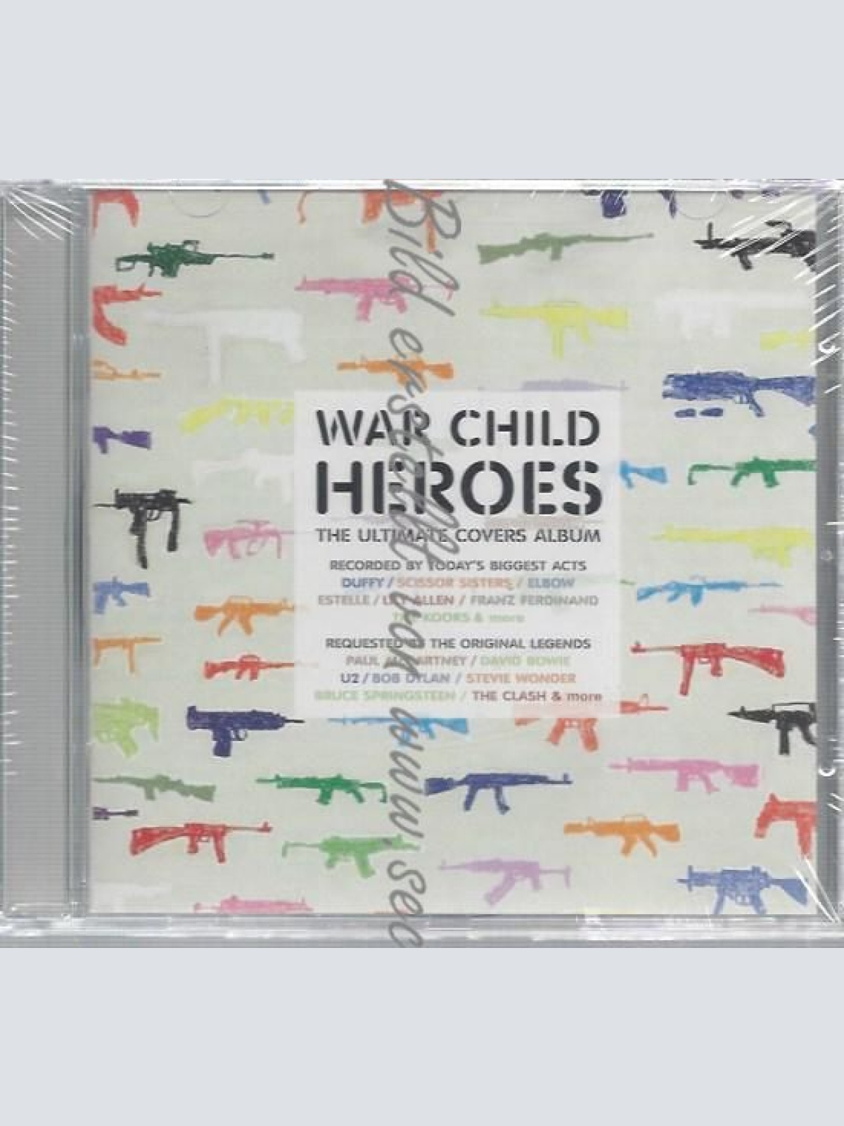 CD--VARIOUS ARTISTS--WAR CHILD - HEROES, VOL.