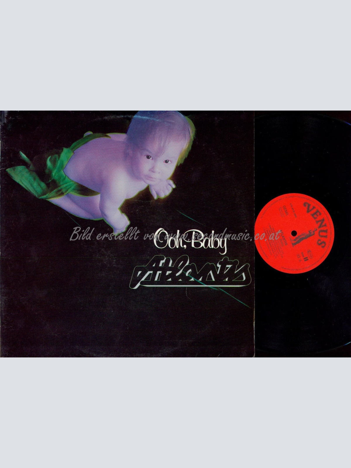LP--ATLANTIS OOH BABY // VENUS  GERMAN