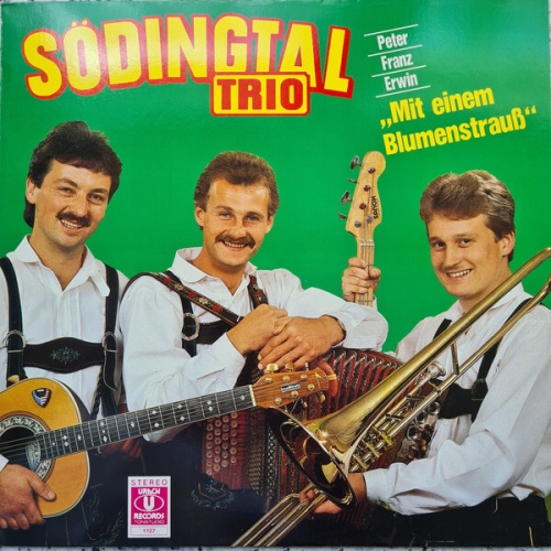 LP, Album Das Södingtal-Trio - Mit einem Blumenstrauß
