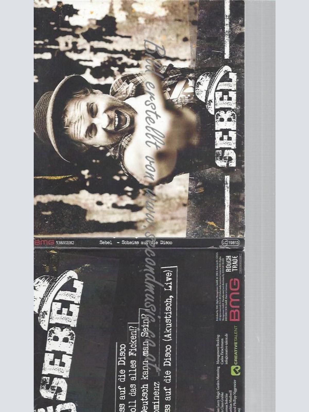 CD--SEBEL--SCHEISS AUF DIE DISCO