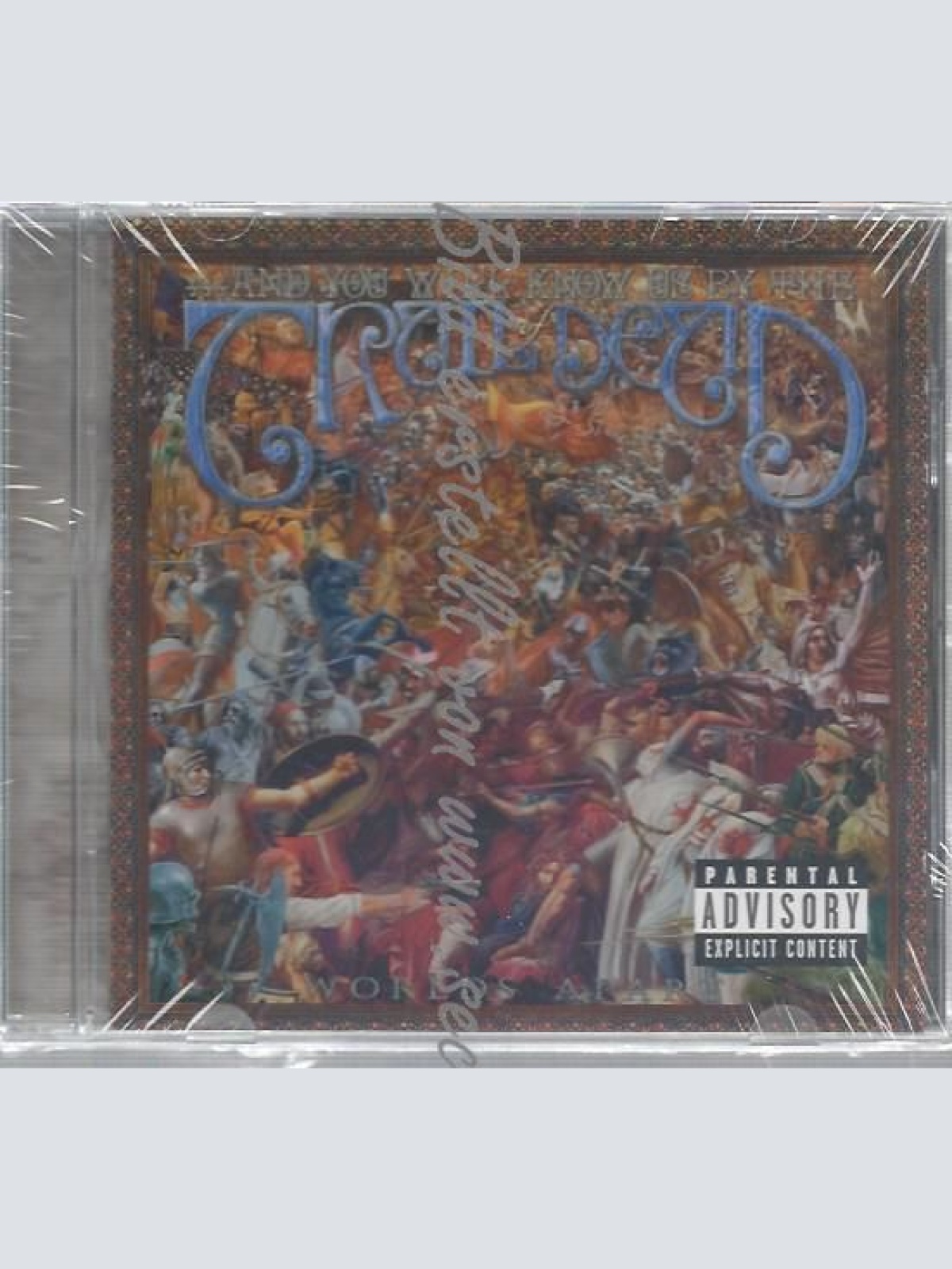 CD--...AND YOU WILL KNOW US BY THE TRAIL OF DEAD--WORLDS APART -