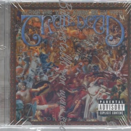 CD--...AND YOU WILL KNOW US BY THE TRAIL OF DEAD--WORLDS APART -