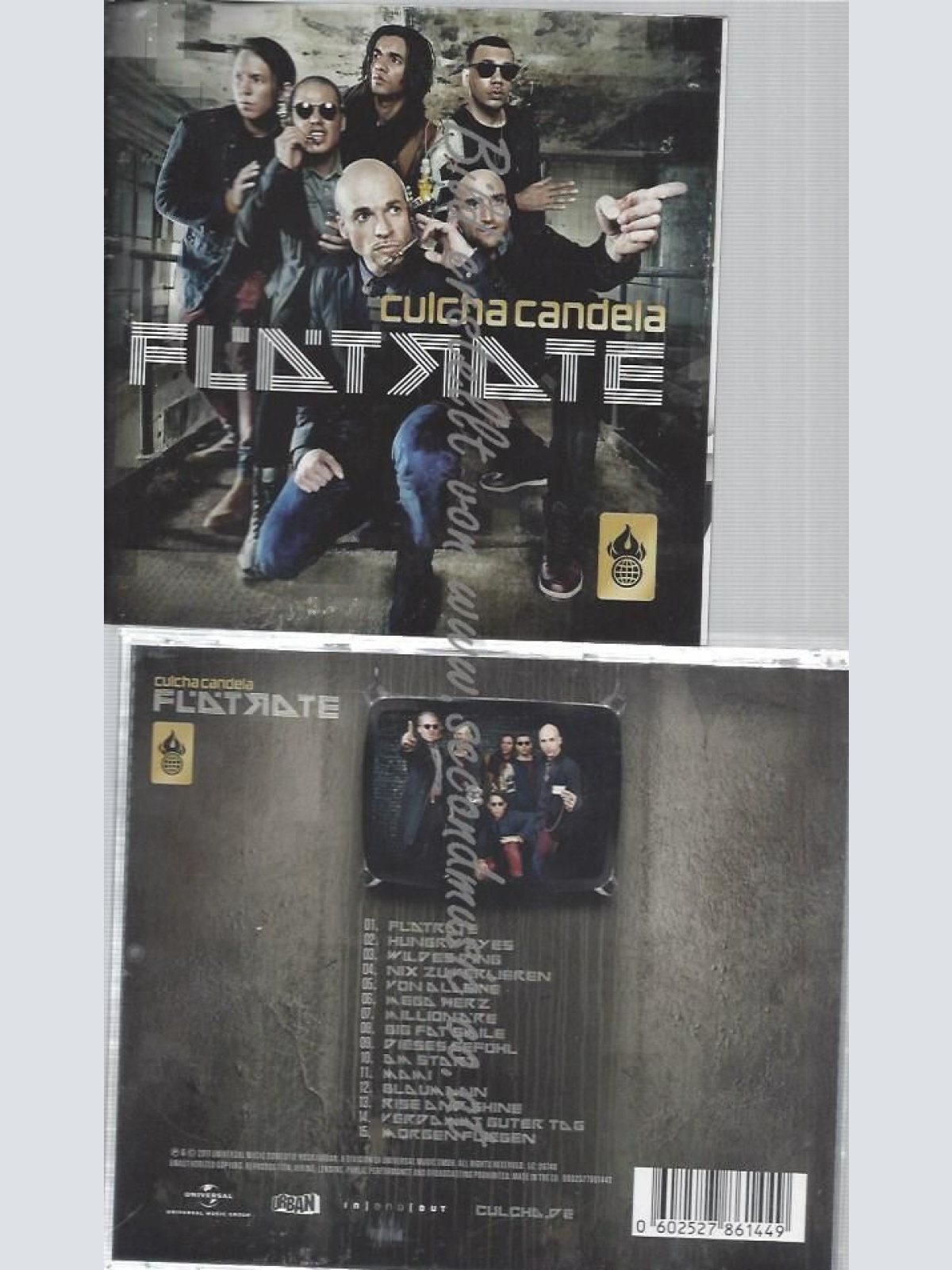 CD--CULCHA CANDELA--FLÄTRATE