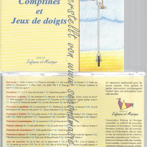 CD--HÉLÈNE BOHY-- 75 CHANSONS COMPTINES & JEUX DE DOIGTS