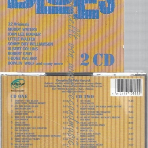 CD--VERY BEST OF BLUES--MUDDY WATERS, JOHN LEE HOOKER,