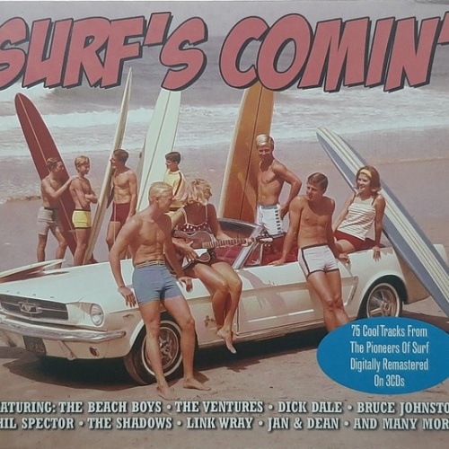 3xCD, Comp, RM Various - Surf's Comin'