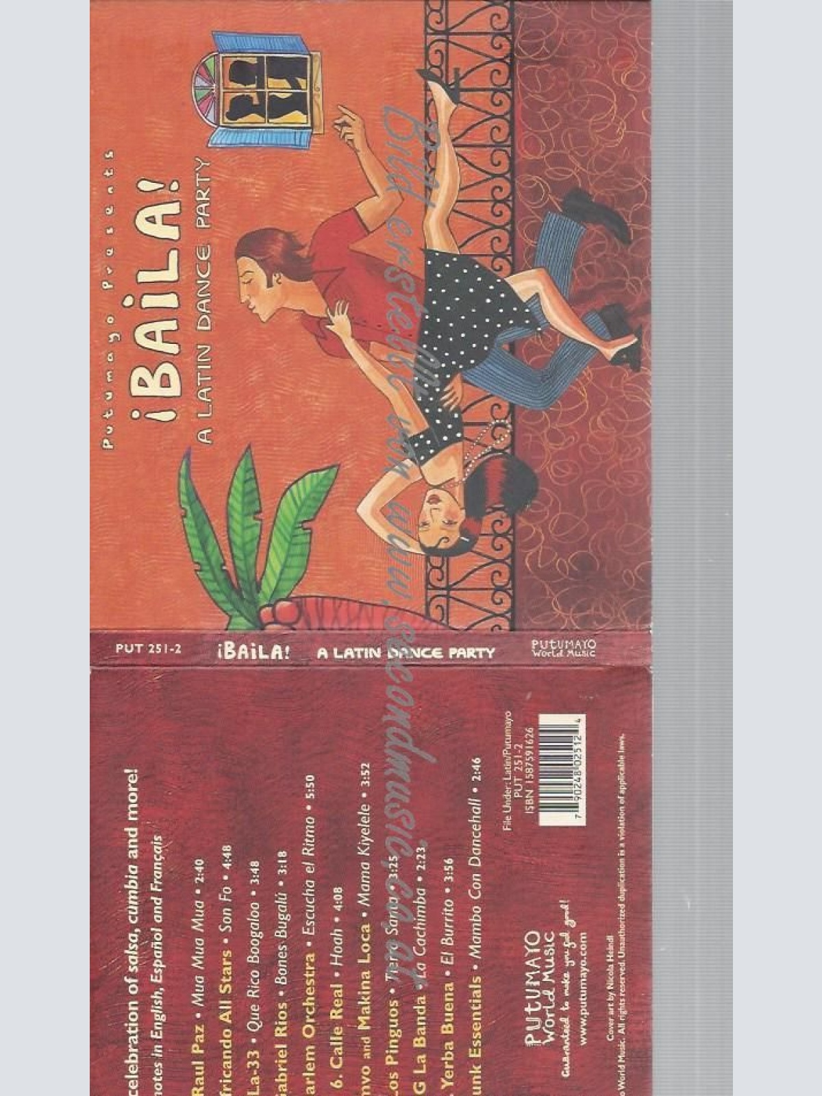 CD--PUTUMAYO PRESENTS--BAILA!A LATIN DANCE PARTY