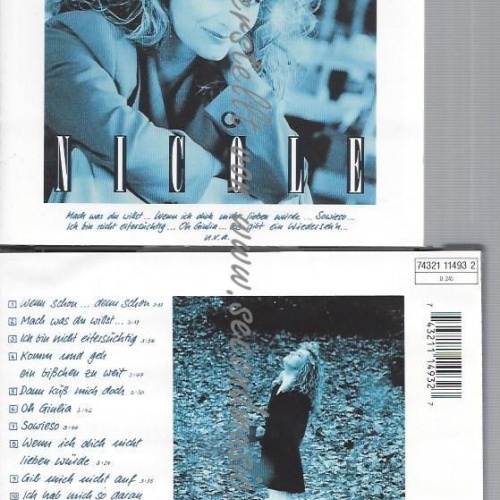CD--NICOLE -GERMAN---WENN SCHON...DENN SCHON