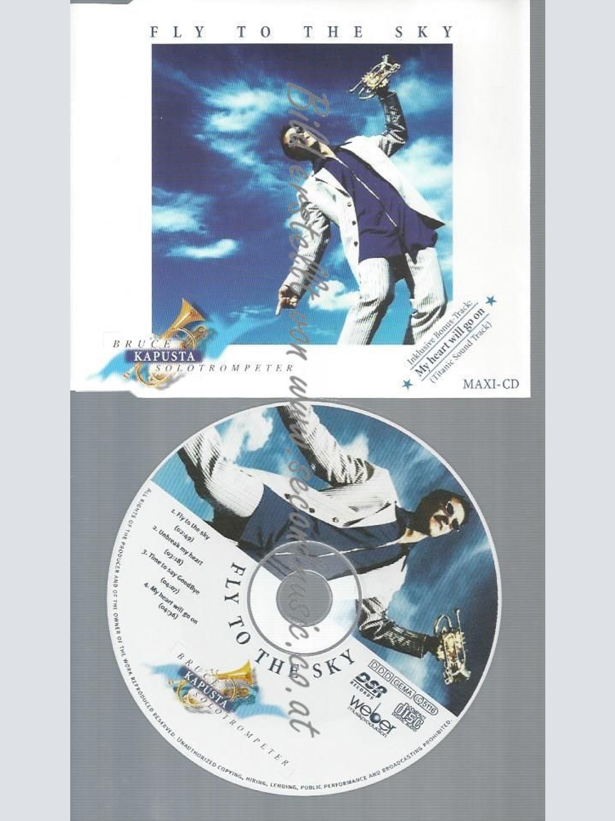 CD--BRUCE KAPUSTA--FLY TO THE SKY