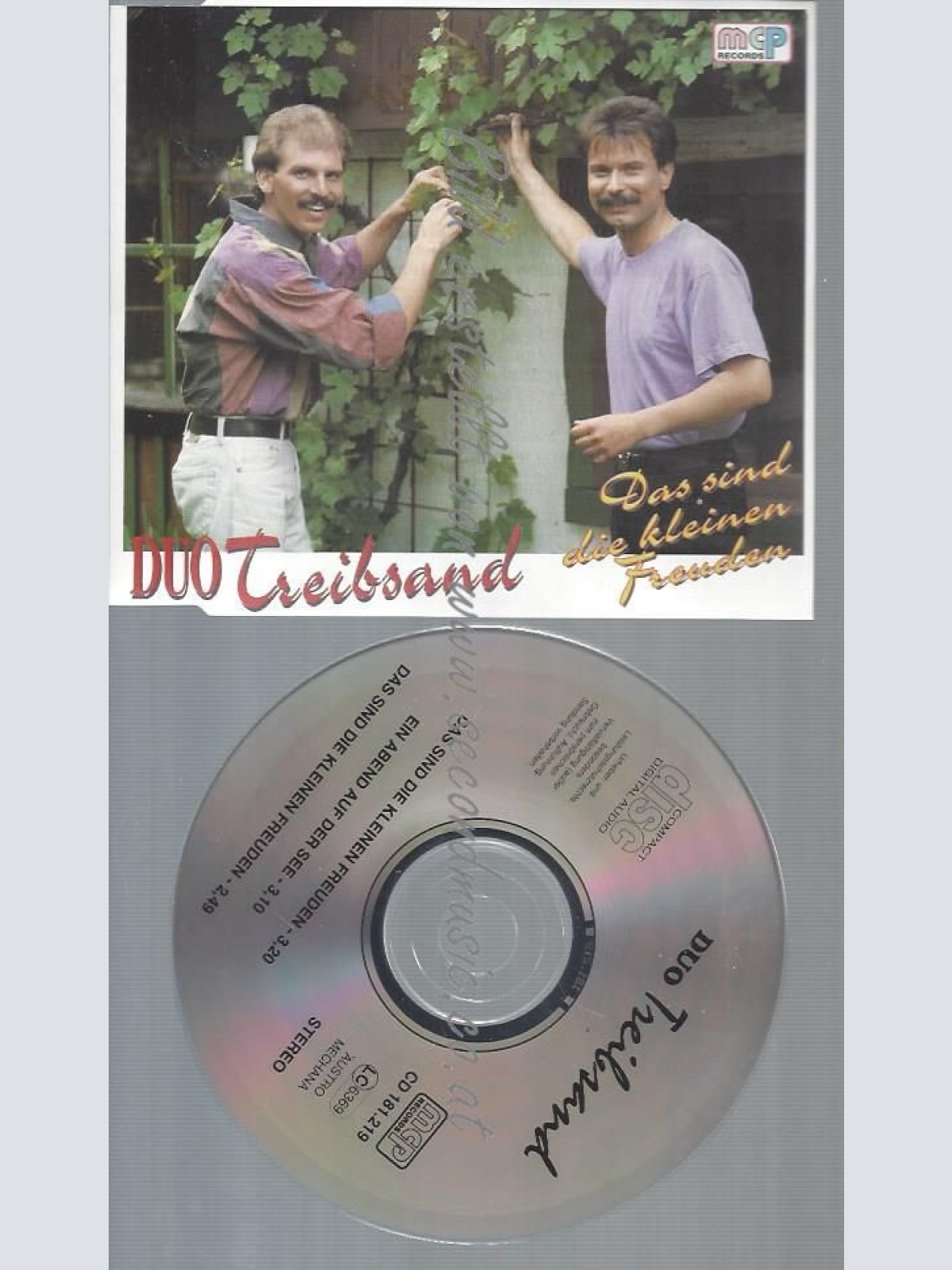 CD--DUO TREIBSAND --DAS SIND DIE KLEINEN FREUDEN