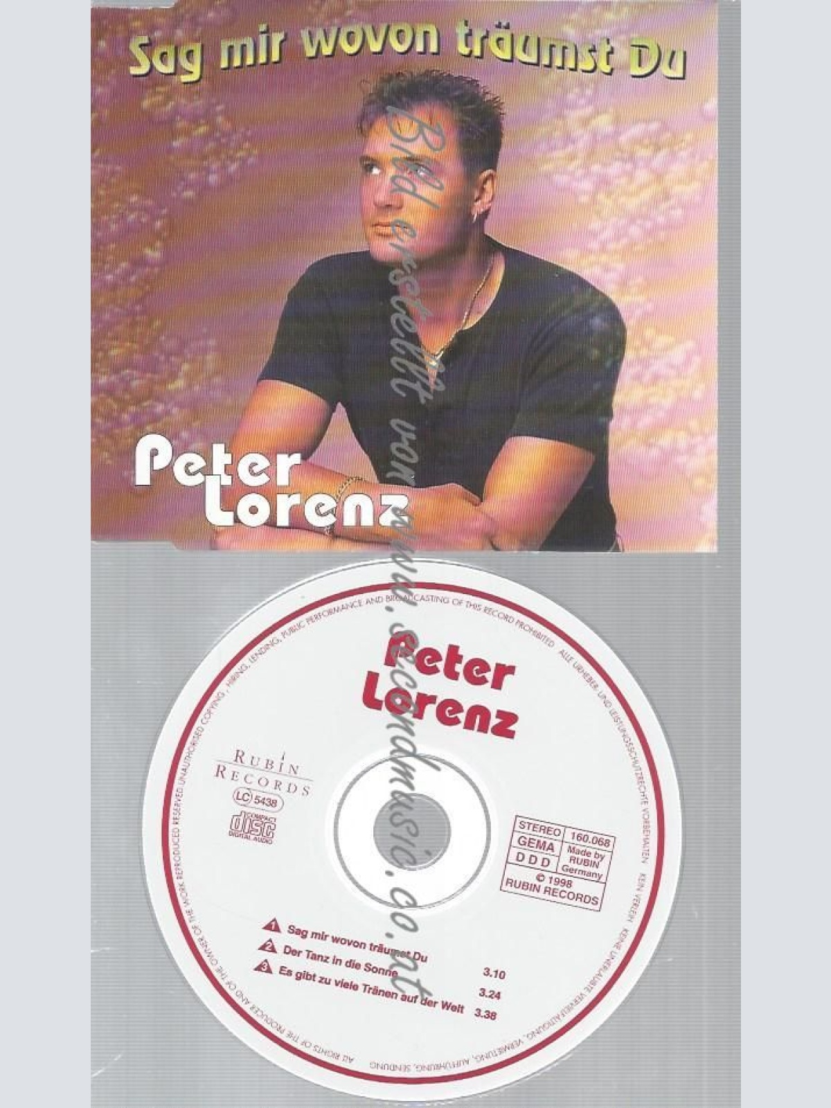 CD--LORENZ,PETER --SAG MIR WOVON TRÄUMST DU