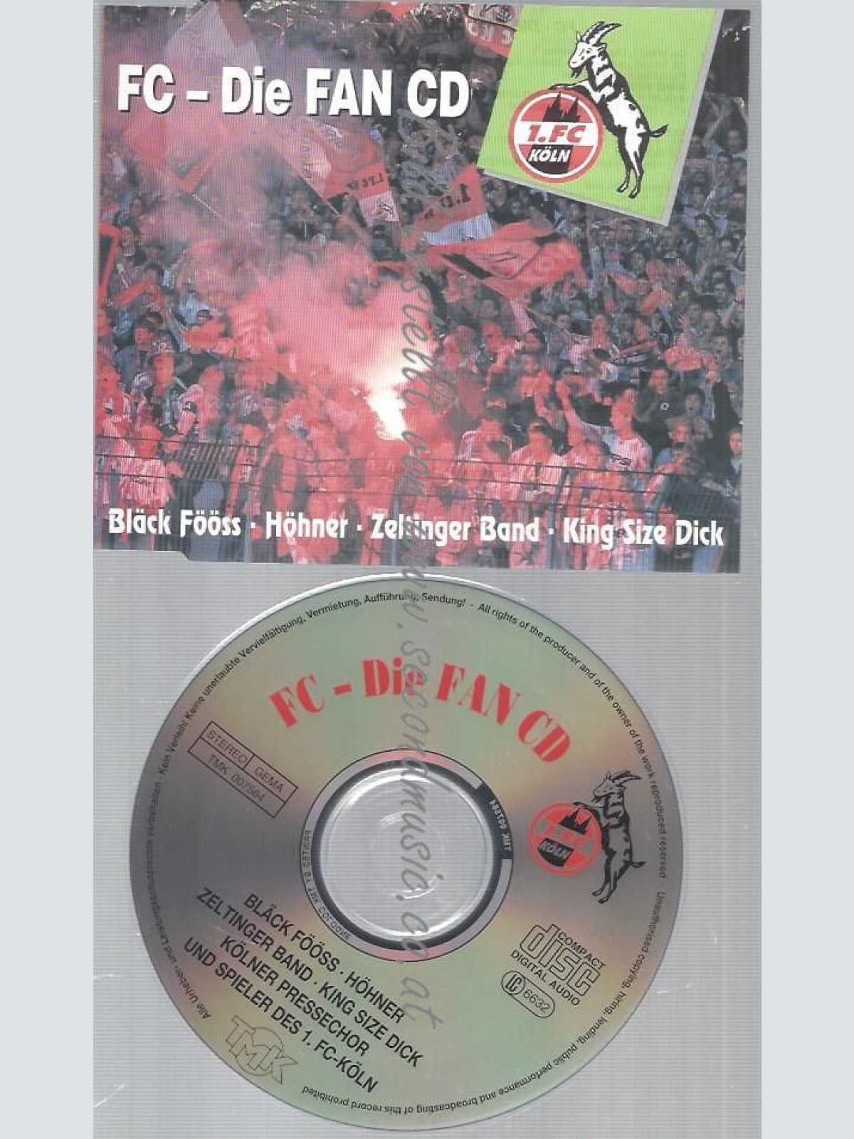 CD--VARIOUS--FC-DIE FAN CD --1 FC KÖLN