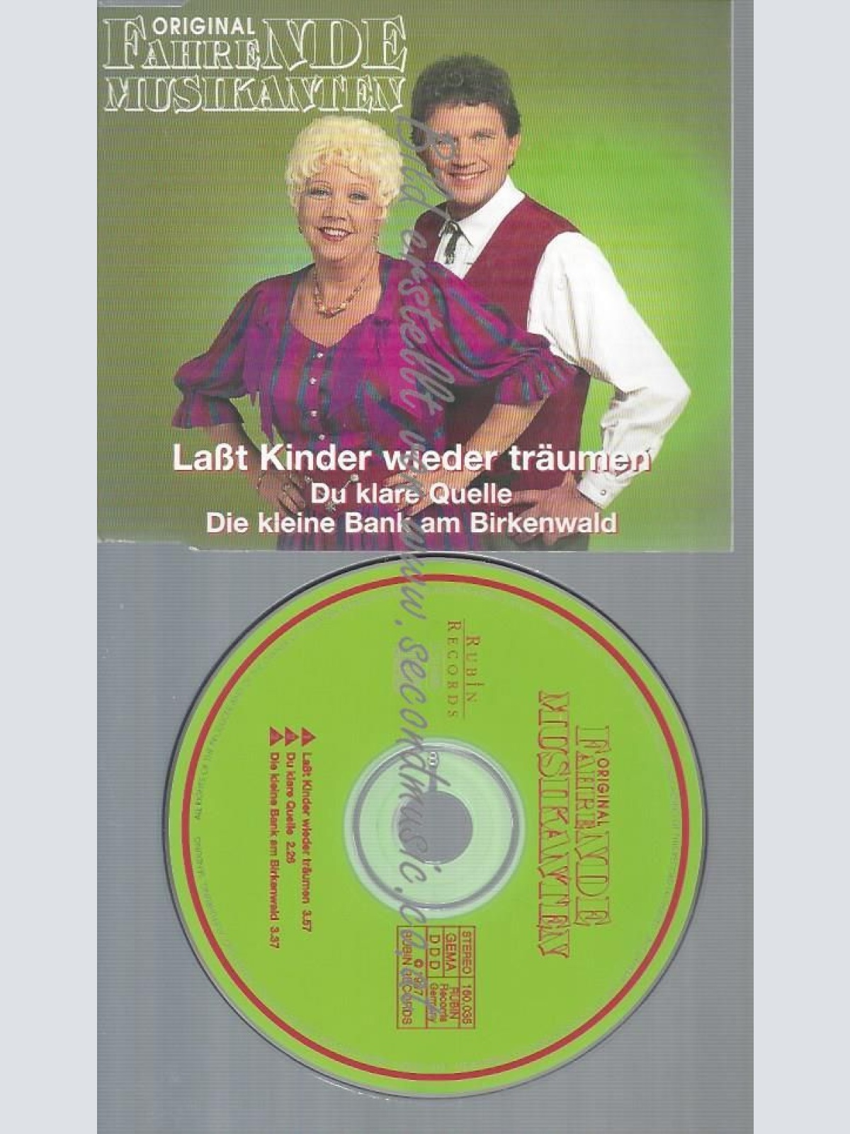 CD--ORIGINAL FAHRENDE MUSIKANTEN--LAßT KINDER WIEDER TRÄUMEN -X+-