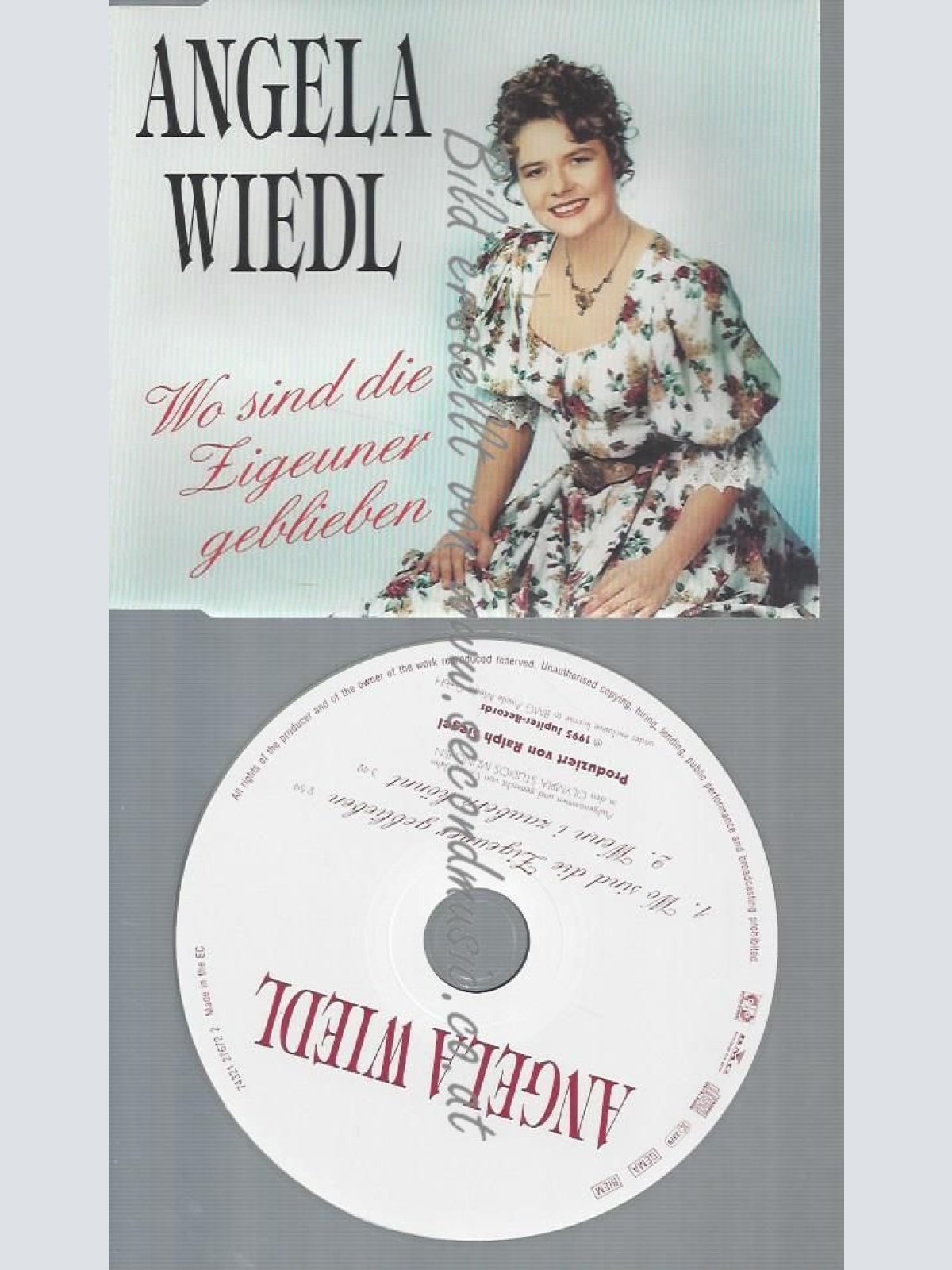 CD--ANGELA WIEDL--WO SIND DIE ZIGEUNER GEBLIEBEN