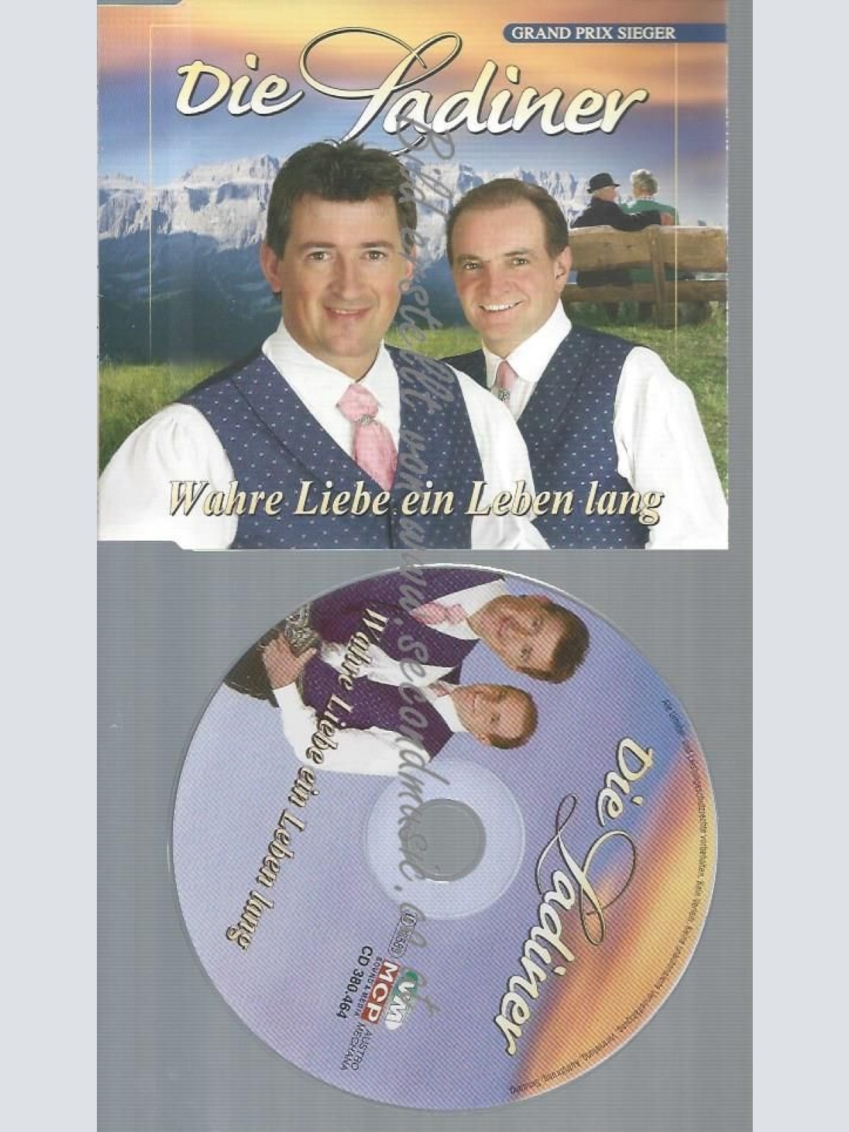 CD--DIE LADINER --WAHRE LIEBE EIN LEBEN LANG