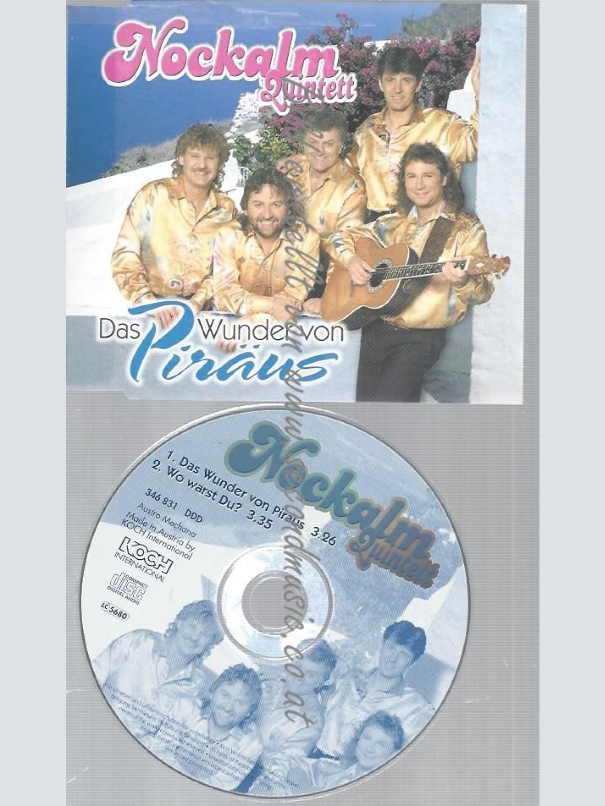 CD--PIRUS/ NOCKALM QUINTETT--DAS WUNDER VON PIRÄUS