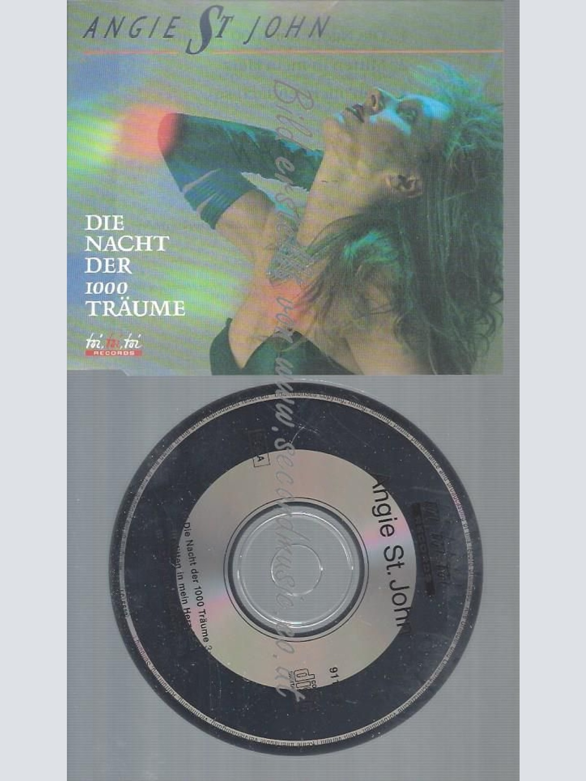 CD--ANGIE ST. JOHN--DIE NACHT DER  TRÕUME